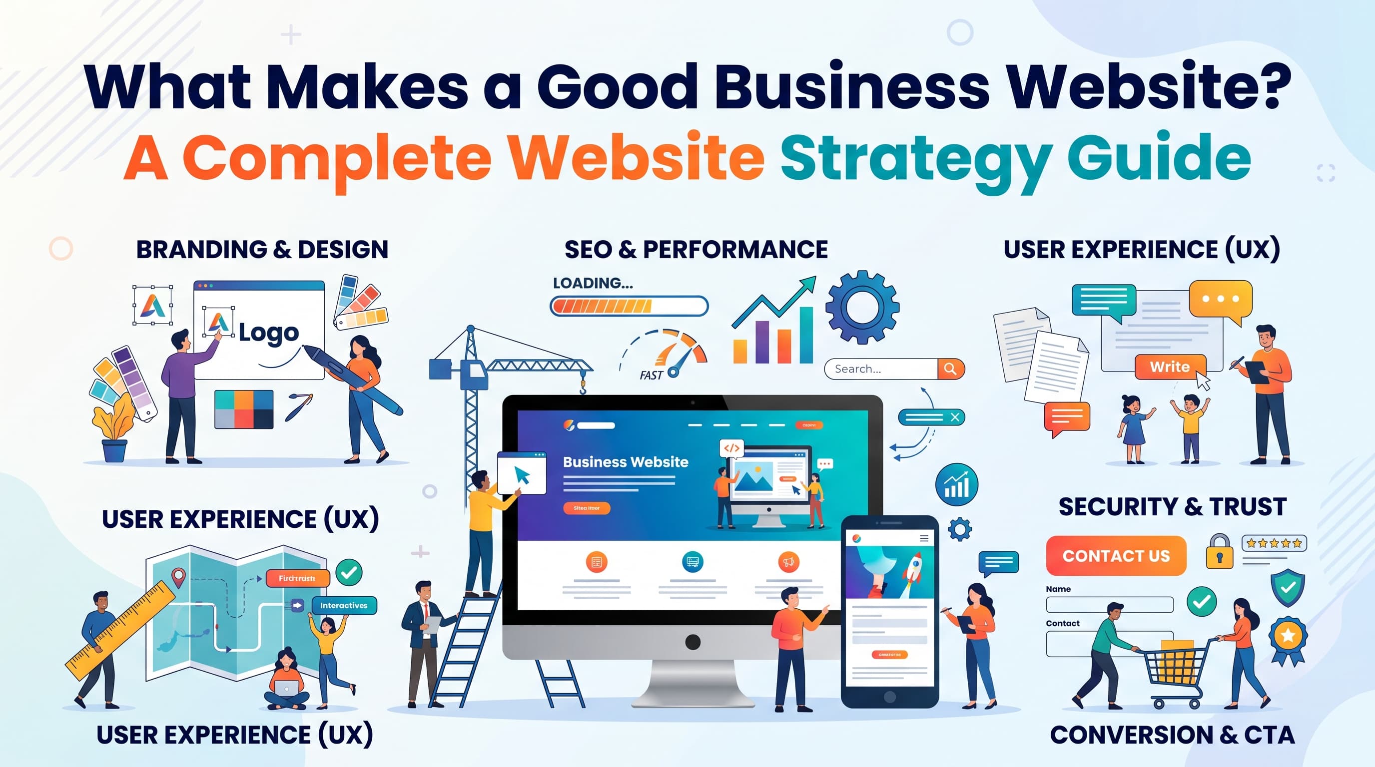 What Makes a Good Business Website? A Complete Website Strategy Guide